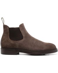 Doucal's - Slip-on Suede Chelsea Boots - Lyst
