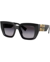 Miu Miu - Square-Frame Sunglasses - Lyst