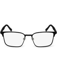 Ferragamo - Brille Mit Eckigem Gestell - Lyst