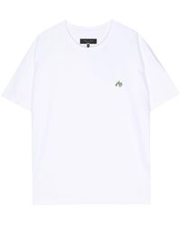 Rag & Bone - Katoenen T-shirt - Lyst