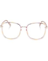 Chloé - Brille Mit Eckigem Gestell - Lyst