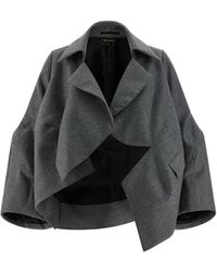 Comme des Garçons - Blazer À Design Déstructuré - Lyst