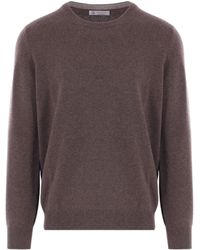 Brunello Cucinelli - Round-Neck Cashmere Sweater - Lyst