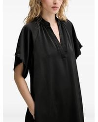 Bruuns Bazaar - Kleid mit V-Ausschnitt - Lyst