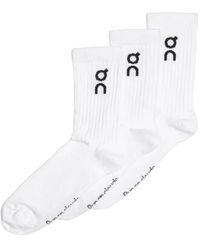 On Shoes - Logo-Intarsia Socks (Set Of Three) - Lyst