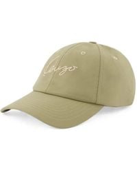 KENZO - Logo-Embroidered Baseball Cap - Lyst