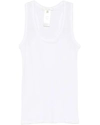The Row - Cendrea Ribbed Racerback Tank Top - Lyst