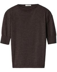 Lemaire - Short-Sleeve Sweater - Lyst