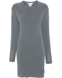 Lemaire - Layered Knitted Mini Dress - Lyst