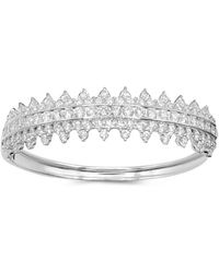 Hzmer Jewelry - Tara Crystal-Embellished Bangle Bracelet - Lyst