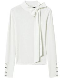 Twinset - Bow-Embellished Jumper - Lyst