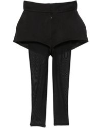 Vestiaire d'un Oiseau Libre - High-Rise Structured Shorts - Lyst