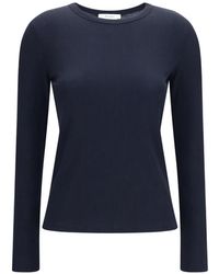 Max Mara - Ribbed Long-Sleeve T-Shirt - Lyst
