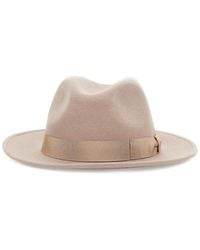 Borsalino - Federico Ribbon-Trim Hat - Lyst