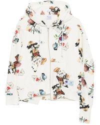 Undercover - Sudadera Con Capucha Y Estampado Floral De Undecover X Champion - Lyst