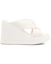 Melissa - Crossover-Strap Sandals - Lyst