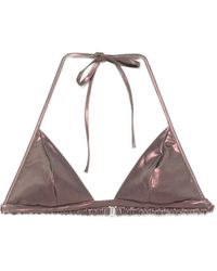 Rick Owens - メタリック ビキニトップ - Lyst
