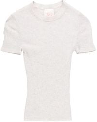 Twp - Tease Tee Ribbed-Knit T-Shirt - Lyst