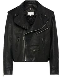 Maison Margiela - Chaqueta De Piel - Lyst