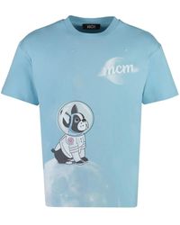 MCM - Graphic-Print T-Shirt - Lyst