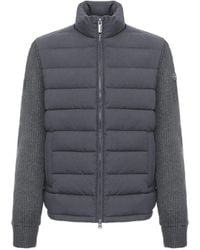 Colmar - Padded Panelled-Knit Jacket - Lyst