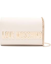 Love Moschino - Logo Lettering Cross Body Bag - Lyst