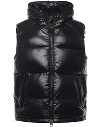 Save The Duck - Dexter Hooded Padded Gilet - Lyst