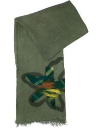 Exquisite J - Schal Mit Blumenapplikation - Lyst