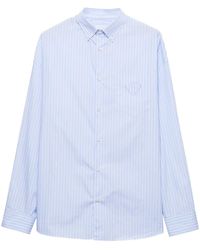 Prada - Camicia A Righe - Lyst