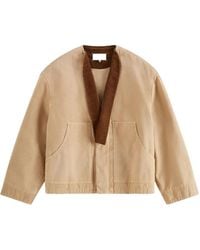 Maison Margiela - Removable-Collar Cotton Jacket - Lyst