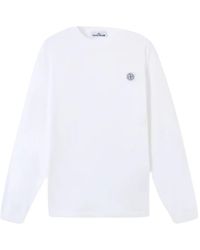 Stone Island - ロゴ ロングtシャツ - Lyst