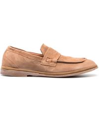 Moma - Slip-on Suede Loafers - Lyst