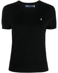 Polo Ralph Lauren - Crewneck Katoenen T -shirt - Lyst