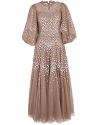 Needle & Thread - Sequin-Embellishment Midi Dress - Lyst