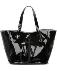 JW Anderson - Belt Coated-Finish Denim Tote Bag - Lyst