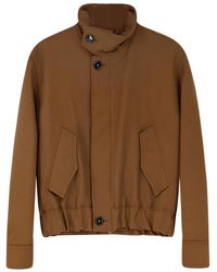 Ami Paris - Flap-Pocket Bomber Jacket - Lyst