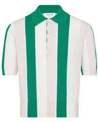 Thom Browne - Cashmere Intarsia Shadow Stripe Polo - Lyst