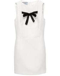 Prada - Robe Sans Manches À Détails De Nœuds - Lyst