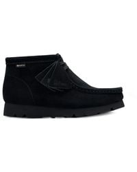 Clarks - Wallabee Gore-Tex Suede Boots - Lyst
