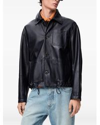 Loewe - Giacca Con Inserti A Contrasto - Lyst