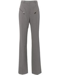 Del Core - Zipper Cigarette Trouser - Lyst