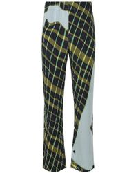 Homme Plissé Issey Miyake - Pantalon Windswept Plaid À Design Plissé - Lyst