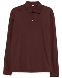 Aspesi - Luigi Long-Sleeve Polo Shirt - Lyst