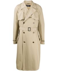 Dolce & Gabbana - Double-breasted Trench Coat - Lyst
