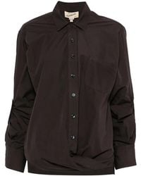 Sanderlak - Chemise Cache-Cœur À Poche Poitrine - Lyst
