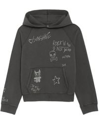 Zadig & Voltaire - Georgy Rhinestone-Embellished Hoodie - Lyst