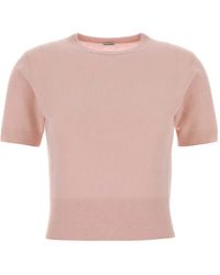 Jil Sander - Knitted T-Shirt - Lyst