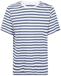 Majestic Filatures - Striped Short-Sleeve T-Shirt - Lyst