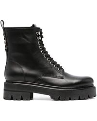 DSquared² - Icon Clubbing Combat Boots - Lyst