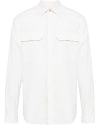 Rick Owens - Long-sleeve Cotton Shirt - Lyst
